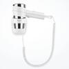 Secador Pelo Blanco VALERA 1600W con Soporte de Pared para Hotel