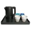 Black Essence Tray Kit with Electric Kettle