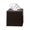 Brown ABS Cube Tissue Dispenser