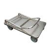 Folding Stainless Steel Hotel Goods Trolley
