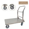Folding Stainless Steel Hotel Goods Trolley