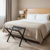 Folding Wooden Luggage Rack For Room