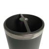 Cubo de hotel doble 10L redondo negro con separador para reciclaje