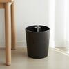 Hotel Waste Bin with Black Recycling Dividers