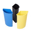 Balde Hotel Reciclagem Preto com Separadores 3x4.5L