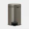  Pedal bucket 3L Brabantia Silent Cover Various Colors