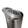 Cinzeiro de Pé Aço Inox 74 cm
