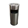 Papelera Cenicero de Acero Inox 10L