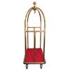 Luggage Cart With Dome Gold Brass
