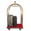 Luggage Cart With Dome Gold Brass