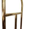 Luggage Cart With Dome Gold Brass
