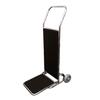 Foldable 2-Wheel Luggage Cart Black Carpet