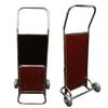 Foldable 2-Wheel Luggage Cart Black Carpet