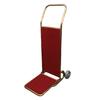 Carro Portaequipajes Plegable 2 Ruedas Alfombra Roja