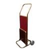 Carro Portaequipajes Plegable 2 Ruedas Alfombra Roja