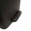 Cubo de Basura Cuadrado de 30L con Pedal Soft Close Negro