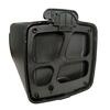 Cubo de Basura Cuadrado de 30L con Pedal Soft Close Negro