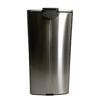 30L Square Pedal Bin with Soft Close Brushed Stainless Steel