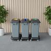 Ecoponto com rodas para Separação Resíduos  3x60L