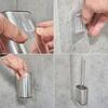Escova de Casa de Banho Silicone Aço Brilho SANA