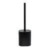 SANA Black Silicone Bathroom Brush