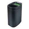 Newport Black Double Recycling Bin