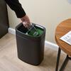 Newport Black Double Recycling Bin