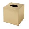 Cubo de Lenços Plymouth Dourado Escovado