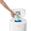 Balde com Pedal para Fraldas Bubu 30L Branco