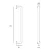 Wall Support Bar 600 Mm