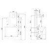 Hygienic Set for Ostomates with Front Window Stainless Steel