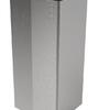 EVO wall-mounted 80L stainless steel bucket