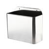 11L Wall-Mounted Brushed Stainless Steel Bin