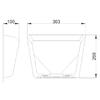 Secador Mãos Thin Espessura 10cm Inox Escovado