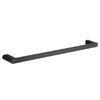 Toalheiro Aluminio Preto 600mm CAPRI