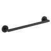 Toalheiro Hotel Inox Preto 40cm