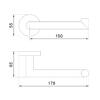 Portarrollos Reserva Inox Satinado
