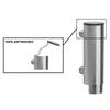 300ml Liquid Soap Dispenser in Stainless Steel