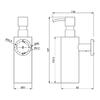 Doseador Parede Manual Sabão 255ml
