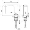 Automatic Tap Batteries or Electricity Stainless Steel