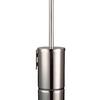 Escova WC Parede Inox Escovado