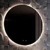 Illuminated Round Mirror 80cm Anti-fog
