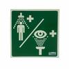 Ducha Y Lava-Ojos De Emergencia Con Triple Mando De Accion.