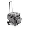Carro Housekeeping Cinza Portátil H-Cube Climb