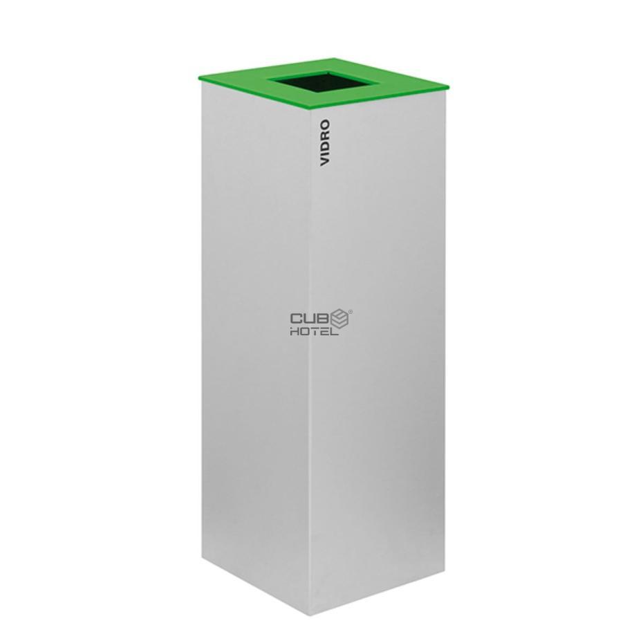 Ecoponto Individual Reciclagem em Inox 40 Litros