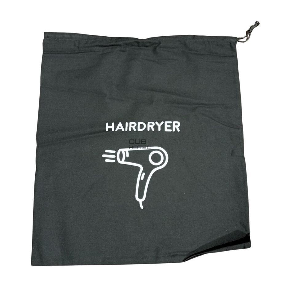 Bolsa Universal Algodão para Secador Cabelo 