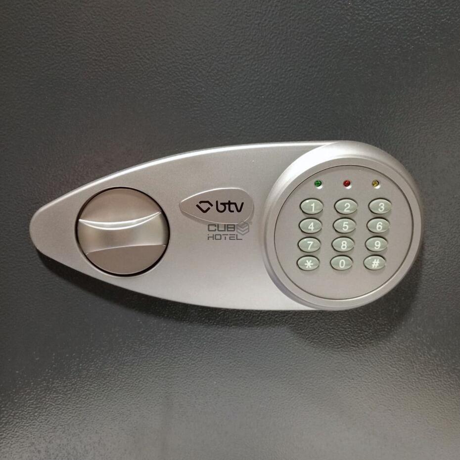 Chaveiro Cofre Eletrónico com Código 144 Chaves