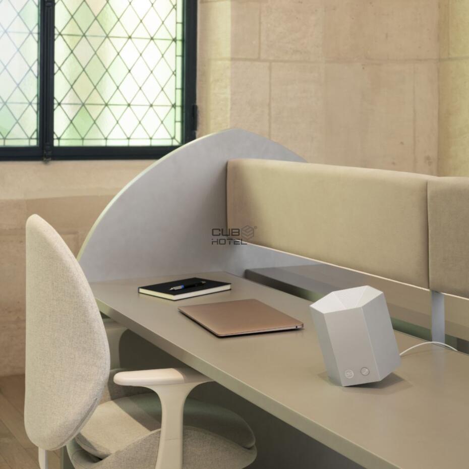 Purificador de Ar Profissional Compacto Shield Branco