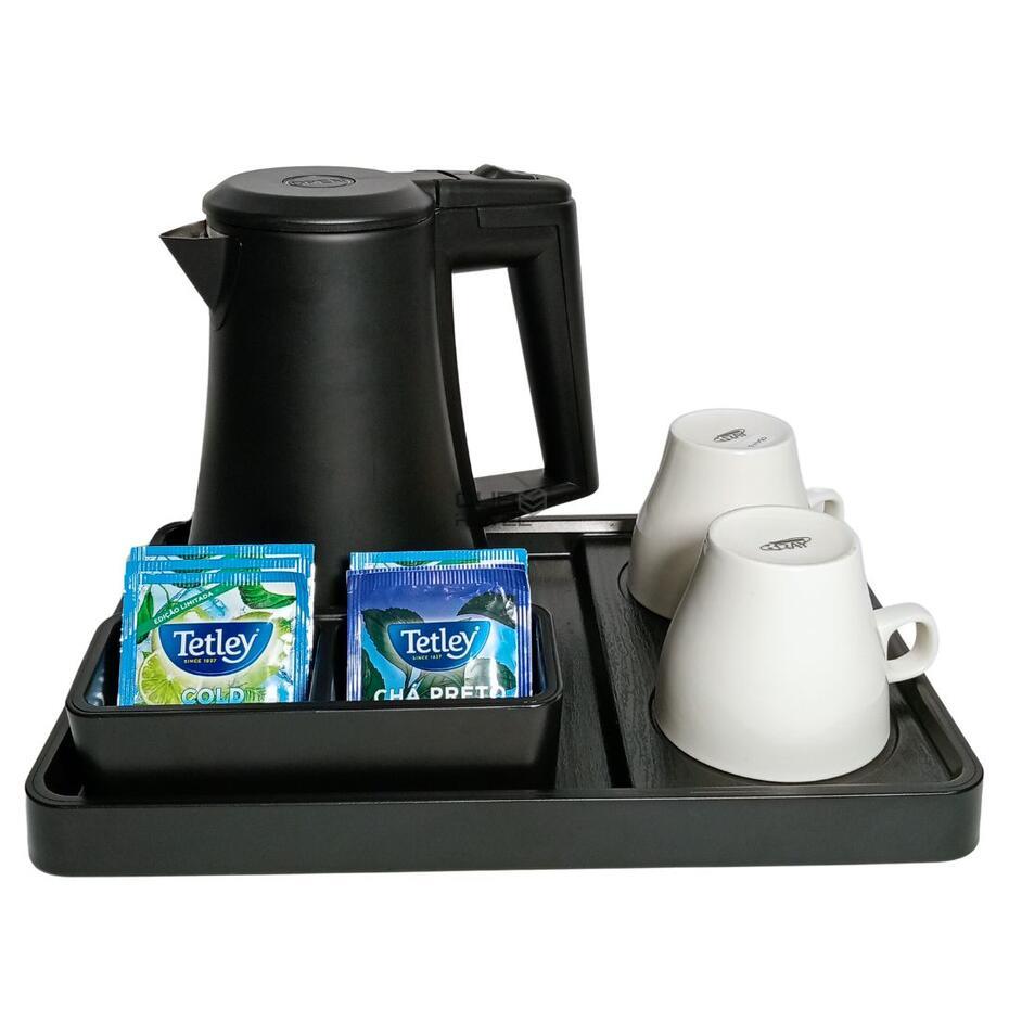 Black Essence Tray Kit with Electric Kettle