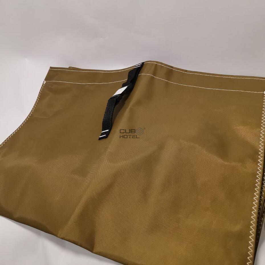 Bolsa marrón de 77 litros